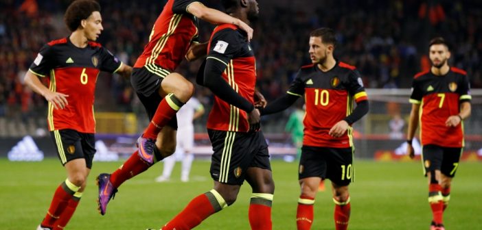 Opstelling België – Estland